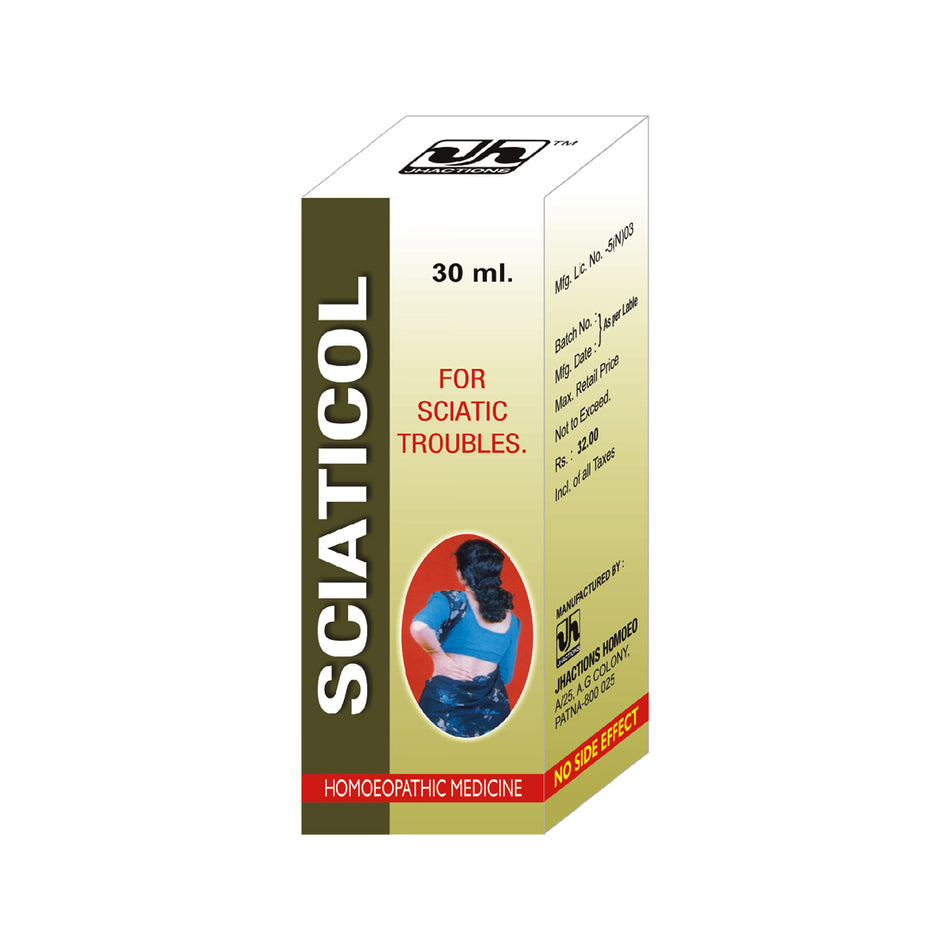 Jhactions Sciaticol Drops - 30ml