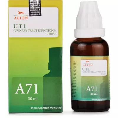 A71 Urinary Tract Infections (UTI) Drops (30ml)