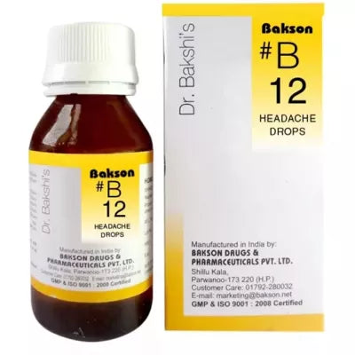 B12 Headache Drops (30ml)