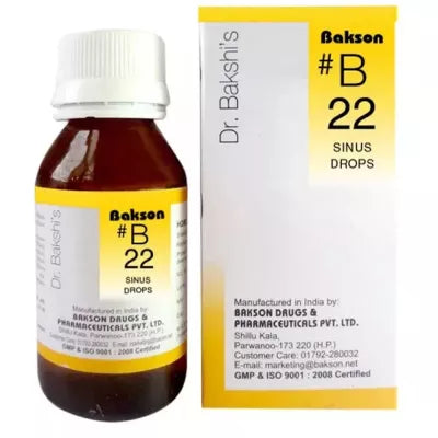 B22 Sinus Drops (30ml)