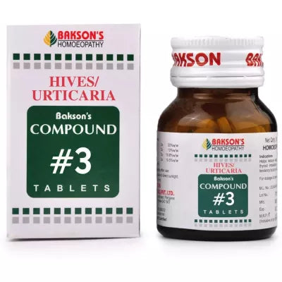 Compound No 3 (Hives/Urticaria) (100tab)