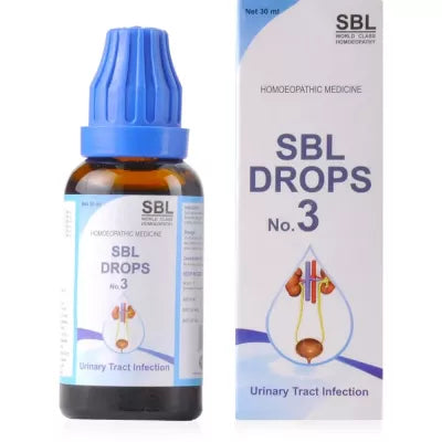 Drops No 3 Urinary Track Infection (30ml)