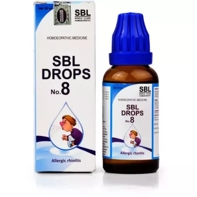 Drops No 8 For Allergic Rhinitis (30ml)