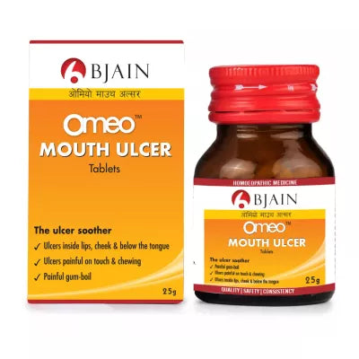 Omeo Mouth Ulcer Tablets (25g)