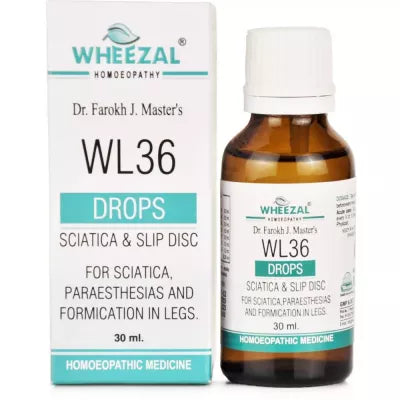 WL-36 Sciatica And Slip Disc Drops (30ml)