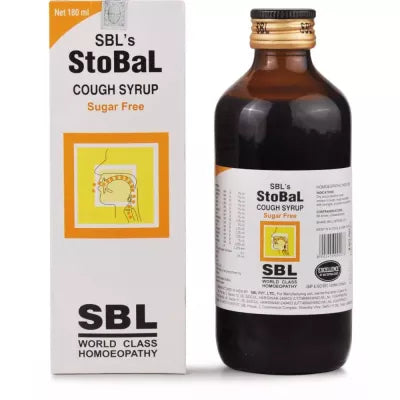 Stobal Cough Syrup (Sugar Free) (180ml)